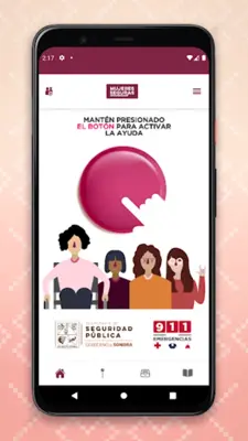 Mujeres Seguras android App screenshot 7